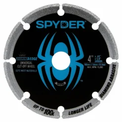 Spyder Diamond Edge 4" Cut-Off Wheel 14004