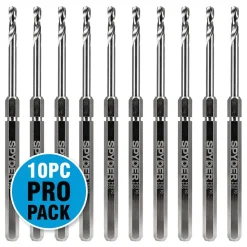 Spyder Hex10 1/2" HSS Quick Change Hole Saw Arbor Pilot Bit (10-Pack) 600645-10