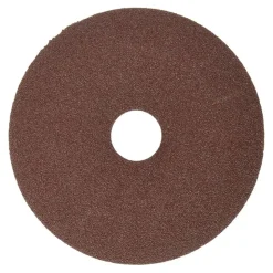United Abrasives Sait 4-1/2" x 7/8" 2A Aluminum Oxide Grain Fiber Discs, 100 Grit 51100
