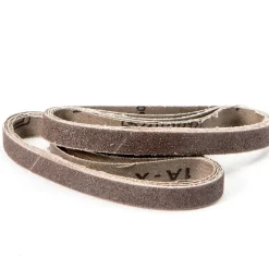United Abrasives Sait Aluminum Oxide - Closed Coat (1A-X / 2A-X ) File Belts, 18" x 1/2", 60 Grit, 10-Pack 60061