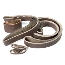 United Abrasives Sait Aluminum Oxide - Closed Coat (1A-X / 2A-X ) File Belts, 18" x 1/2", 60 Grit, 10-Pack 60061