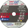 United Abrasives Sait A60T Burr Free Thin High Speed Cut-Off Wheels 3" x .035" x 3/8", 1-Pack 23051