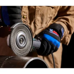 United Abrasives Sait Pipeline/Stringer Bead Brushes (Carbon Steel), 4-1/2" Dia x .020" Wire Size x 5/8-11" Arbor, 6-Pack 03455