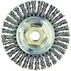 Weiler Roughneck Max Stringer Bead Wheel, 4", 3/16", 0.020" Steel Wire, 5/8-11, 20000 RPM 13131